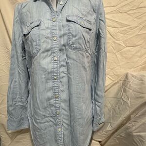 Talbots Sky Blue Casual Shirt